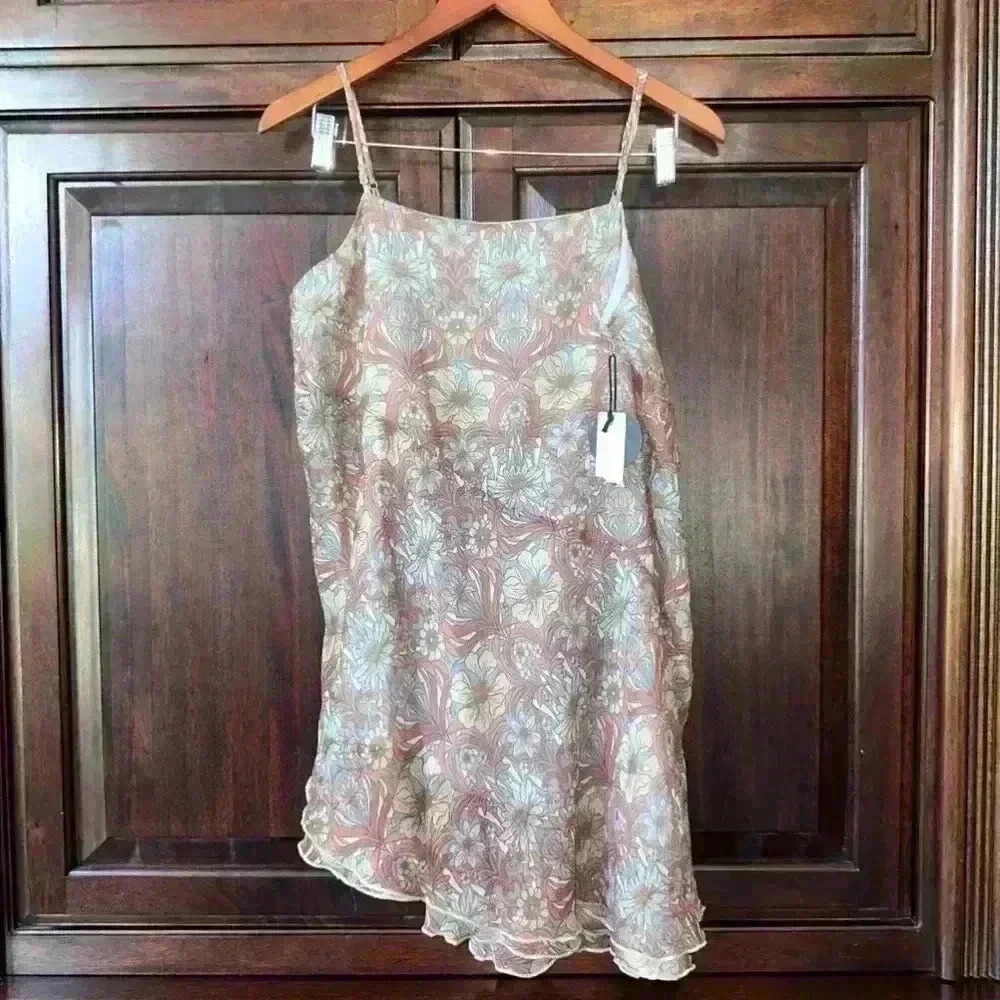 AMUSE SOCIETY NWT!! Moonlight Dress in Cornsilk / M /Boho Floral